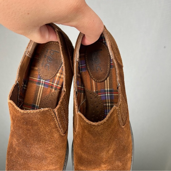 BOC Born | Brown Leather Bootie Suede 8 Ankle Short Fredrika - Picture 4 of 7